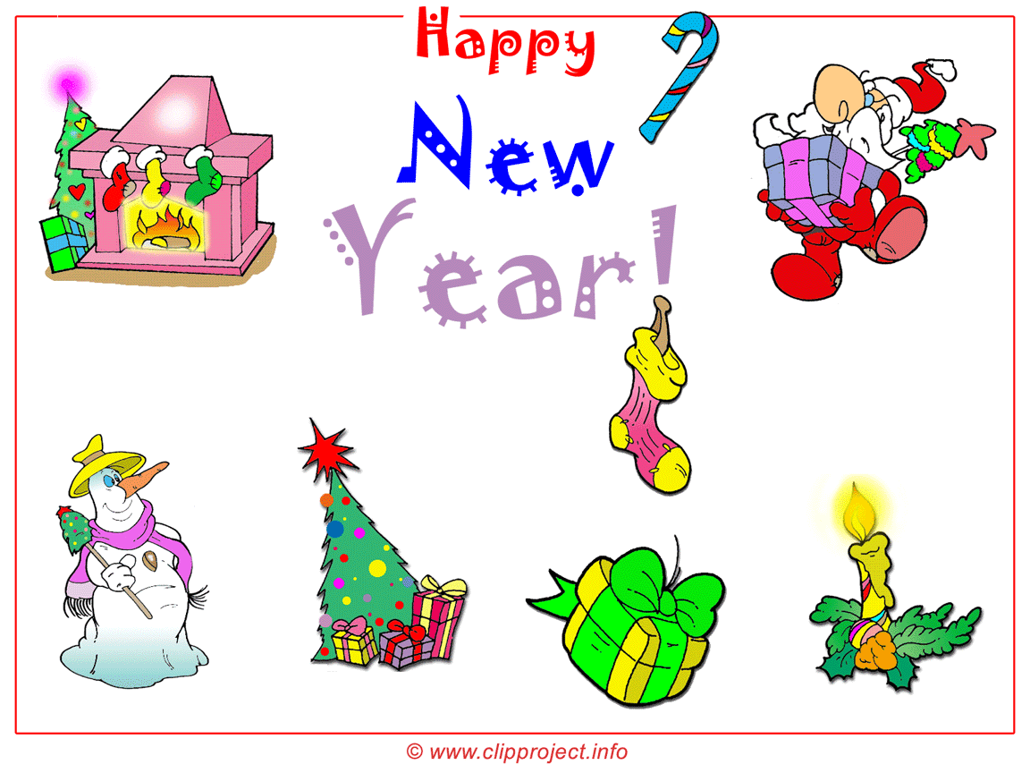 free christmas and new year clipart - photo #20