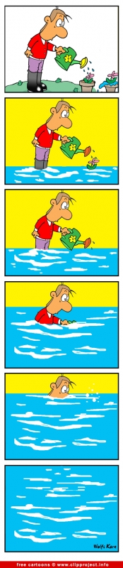 Water cartoon free