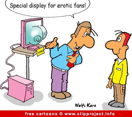 Monitor for erotic fans cartoon for free