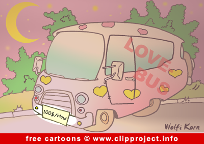 Love Bus Cartoon free