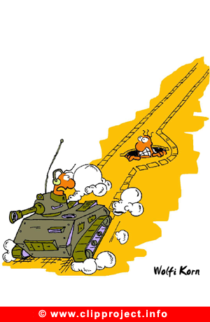 Tank Cartoon free - Army Cartoons free