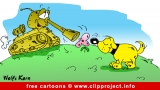 Tank and dog cartoon free