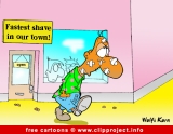 Free cartoon shaving