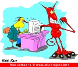 Gratis computer cartoon