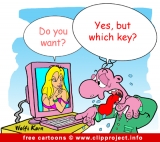 Love in internet cartoon for free