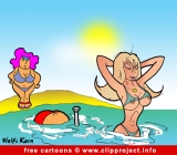 Sexy Girl Cartoon free