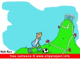 Football cartoon