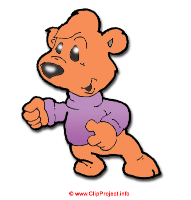 Cartoon bear - Pictures of zoo animals 5