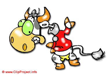 Funny cow clip art - Pictures of animals free