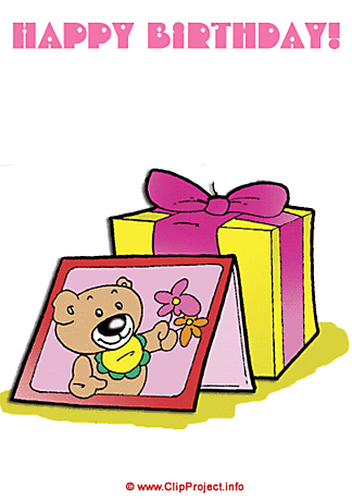 Gifts clipart free - Happy Birthday clip art free