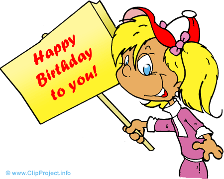 Happy Birthday to you - Happy Birthday clip art free