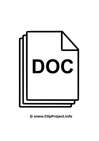 Icon doc clipart