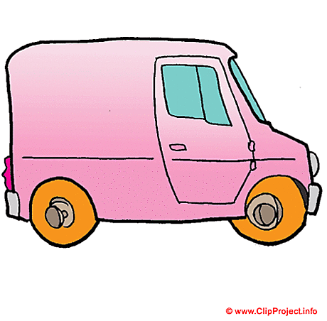 Commercial vehicle cartoon clip art free
