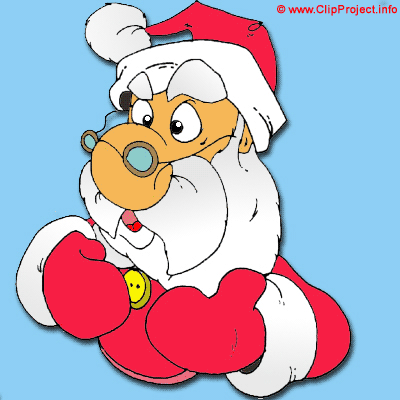 Santa cliparts - Christmas clipart free