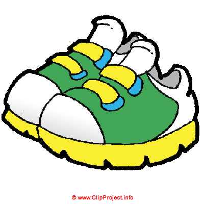 Sport shoes clip art free