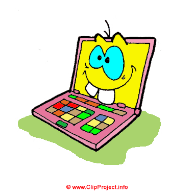 Computer cartoon clipart free