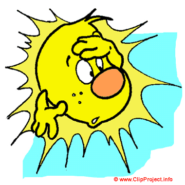 Cartoon sun image