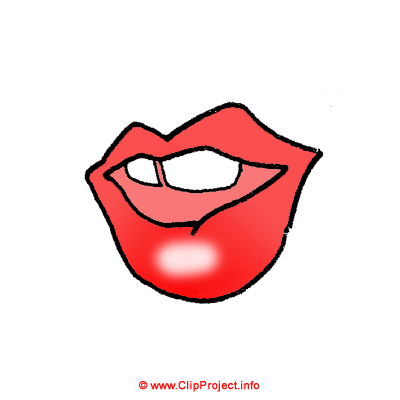 Lips clip art image free - Mouth clip art