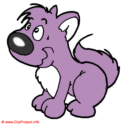 Funny dog cartoon image free