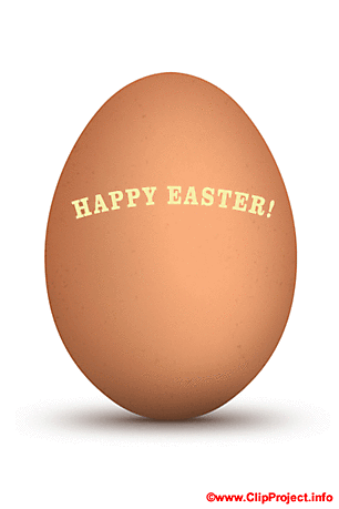 Easter egg - Happy Easter clip art