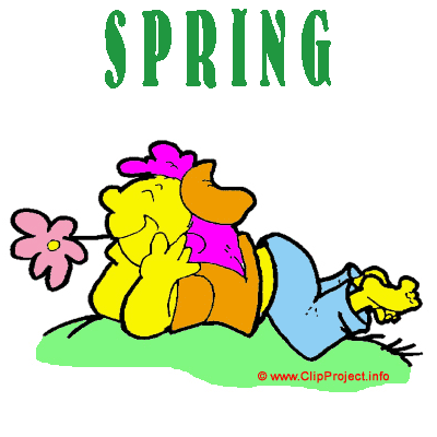 Spring clip art free
