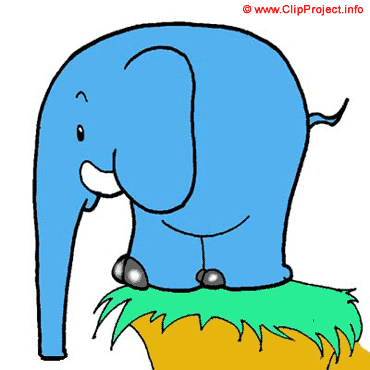 Cartoon elephant clip art free