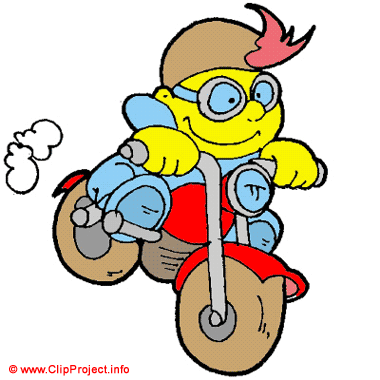 Bike cartoon clipart free