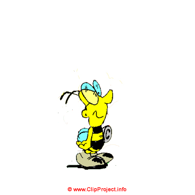 Little bee clip art insect