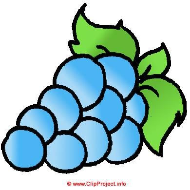 Grapes clip art free image - food clip art