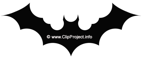 Bat image - Halloween clipart images free