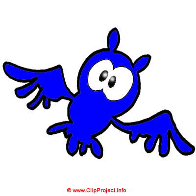 Cartoon owl - Halloween cliparts free