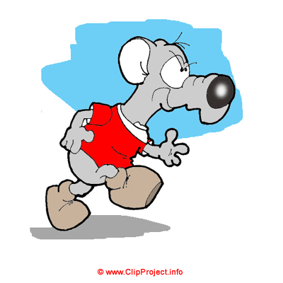 Funny mouse cartoon