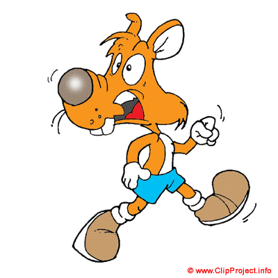 Running mouse clipart 