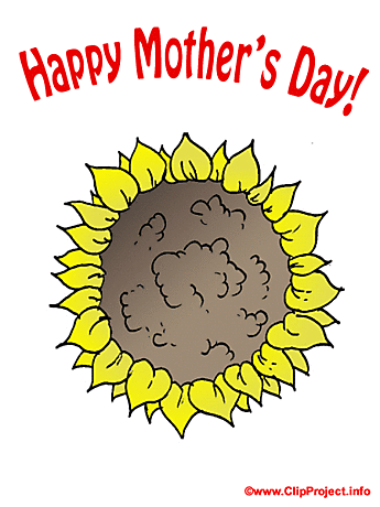 Happy Mother's Day flower card download