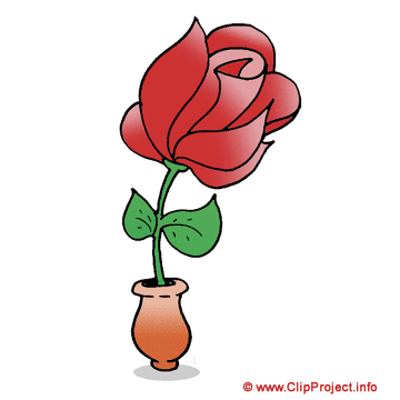 Rose flower free clip art