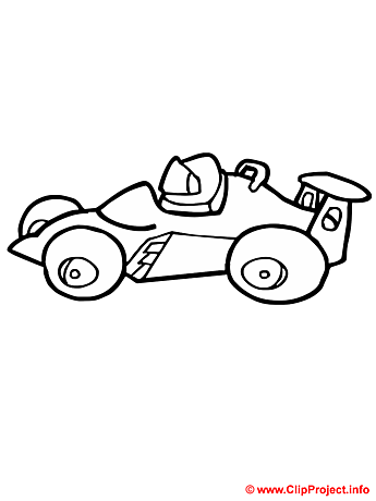 Sport car coloring sheet - Free painting book