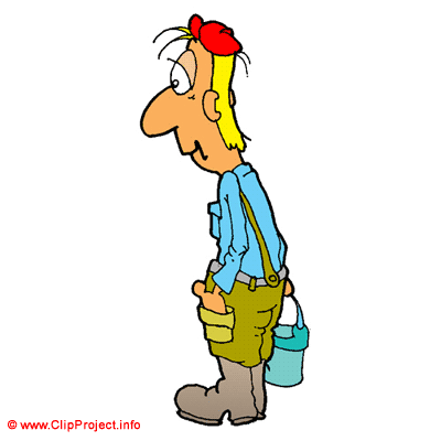 Farmer cartoon clipart image - People images free download