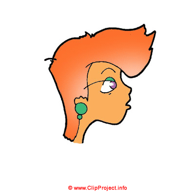 Hairdo clipart - Free people clipart