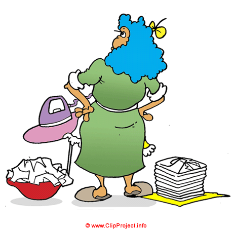 Housewife clipart image - People images free download