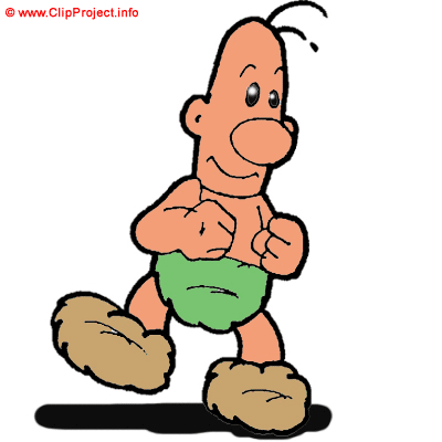 Prehistoric man clipart image - People images free download