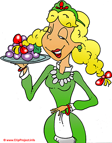 Waitress clipart - People clip art free