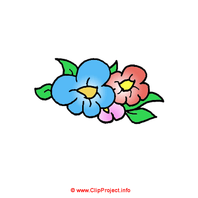 Cartoon flowers - Plant clipart free