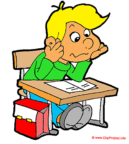 Pupil in school clip art image free