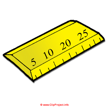 Ruler image - School clip art free