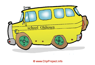 School bus clipart free