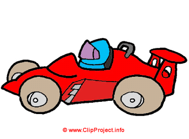 Formula 1 car clip art - Sports clip art images
