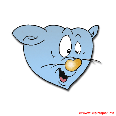 Heart cat clip art fre