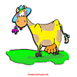 Cartoon cow clip art - Animals images free