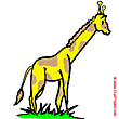 Giraffe clip art - Animal clipart