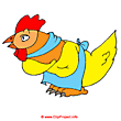 Hen clipart - Printable pictures of animals